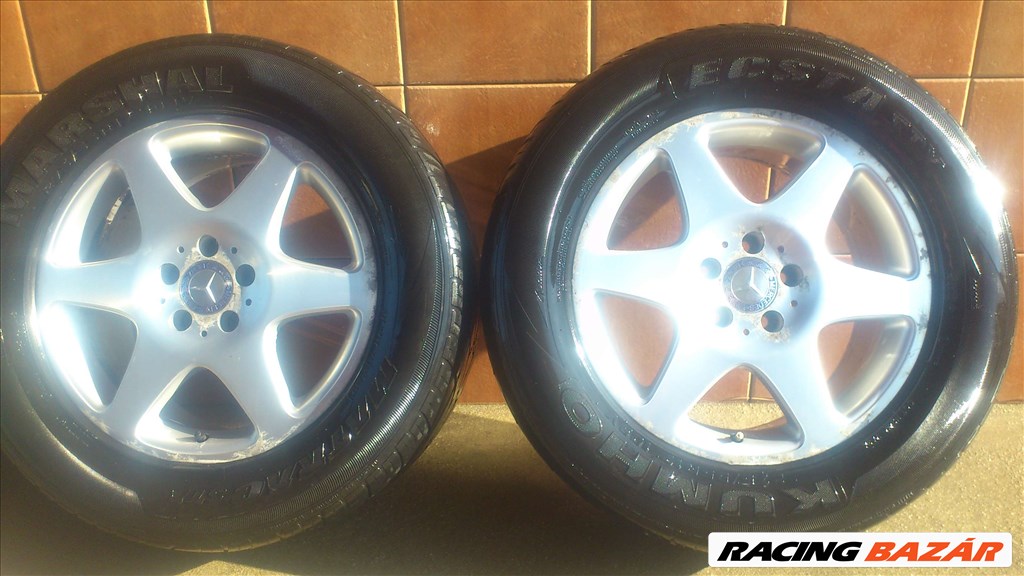 MERCEDES ML 17" ALUFELNI 5X112 NYÁRI 275/55R17 GUMIVAL OLCSÓN!!! 3. kép