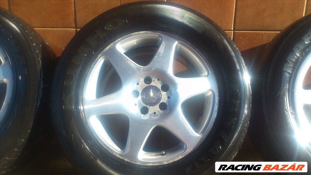 MERCEDES ML 17" ALUFELNI 5X112 NYÁRI 275/55R17 GUMIVAL OLCSÓN!!! 4. kép