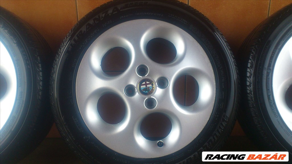 ALFA 15" ALUFELNI 4x98 NYÁRI 195/55R15 GUMIVAL OLCSÓN!!!! 4. kép