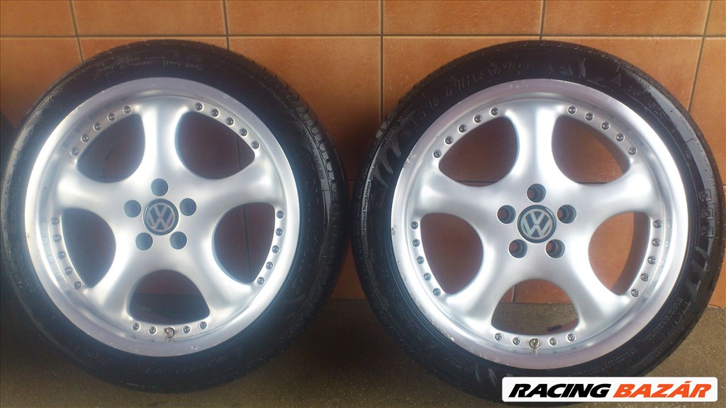 VW 17" TUNING KERÉK 5x100 NYÁRI 215/45R17 GUMIVAL OLCSÓN!!!! 3. kép
