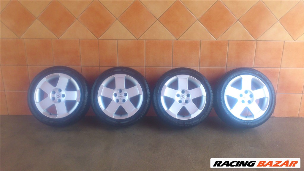 OPEL 17" ALUFELNI 5x110 NYÁRI 235/45R17 GUMIKKAL OLCSÓN!!! 1. kép