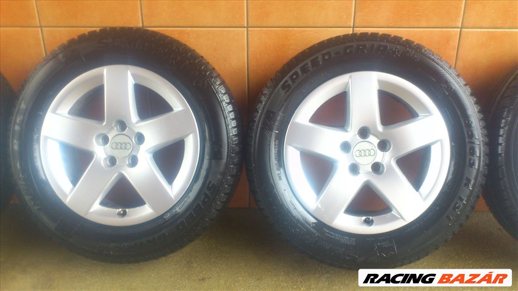 AUDI 15" ALUFELNI 5x100 TÉLI 195/65R15 GUMIVAL OLCSÓN!!! 3. kép