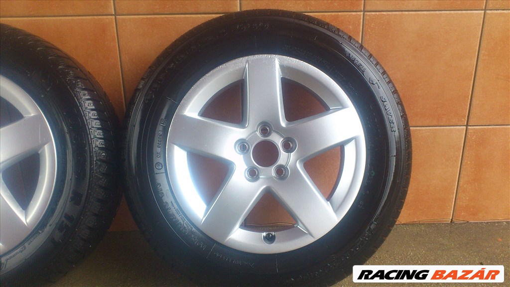 AUDI 15" ALUFELNI 5x100 TÉLI 195/65R15 GUMIVAL OLCSÓN!!! 5. kép