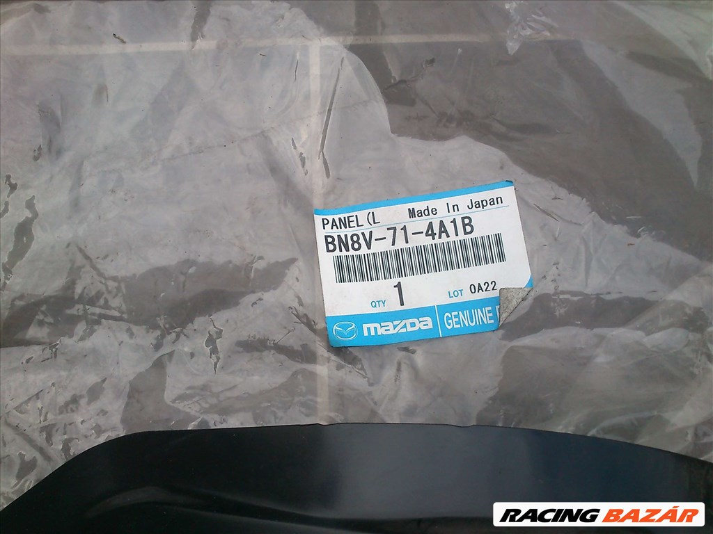 Mazda 3 2003-2009.Bal hátsó sárvédő alatti javító panel.BN8V-71-4A1B BN8V714A1B 3. kép