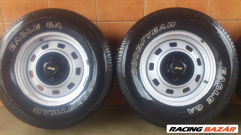 JEEP 15" LEMEZFELNI 5x114,3 NYÁRI 225/70R15 GUMIVAL OLCSÓN!!! 2. kép