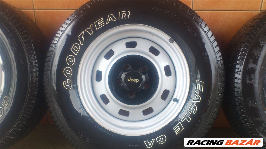 JEEP 15" LEMEZFELNI 5x114,3 NYÁRI 225/70R15 GUMIVAL OLCSÓN!!! 4. kép