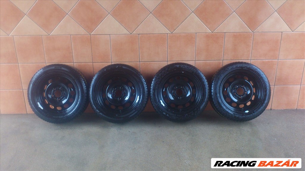 BMW 16" LEMEZFELNI 5X120 TÉLI 205/55R16 GUMIVAL OLCSÓN!!!! 1. kép