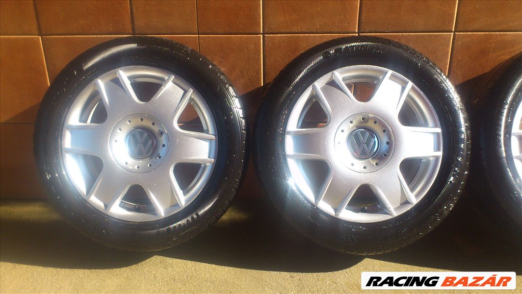 VW 16" ALUFELNI 5x100 NYÁRI 205/55R16 GUMIVAL OLCSÓN!!!!! 2. kép