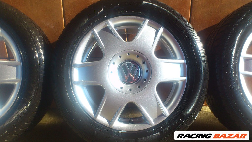 VW 16" ALUFELNI 5x100 NYÁRI 205/55R16 GUMIVAL OLCSÓN!!!!! 4. kép