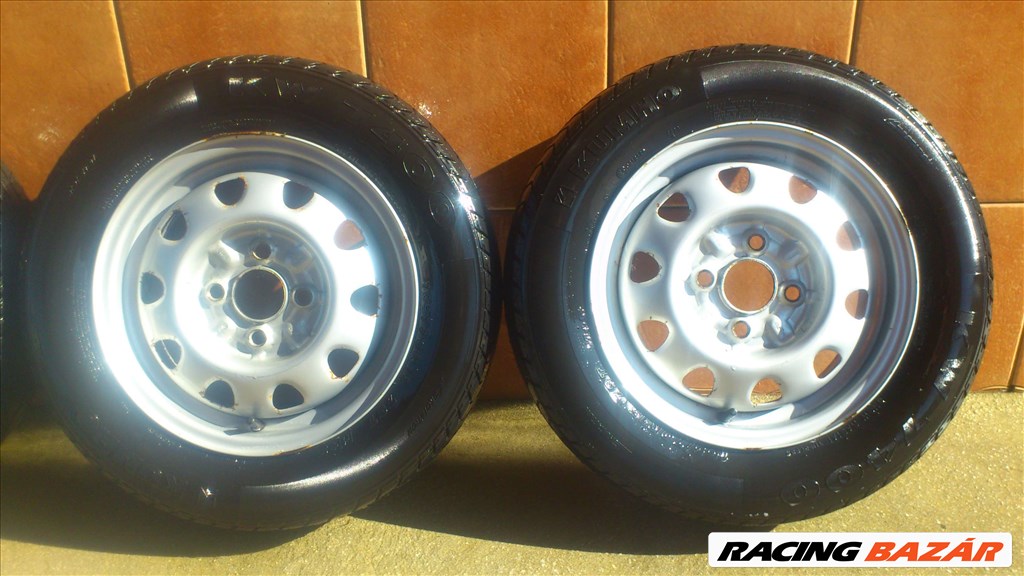 SKODA 13" LEMEZKERÉK 4X100 TÉLI 175/60R13 GUMIVAL OLCSÓN!!!!!! 3. kép