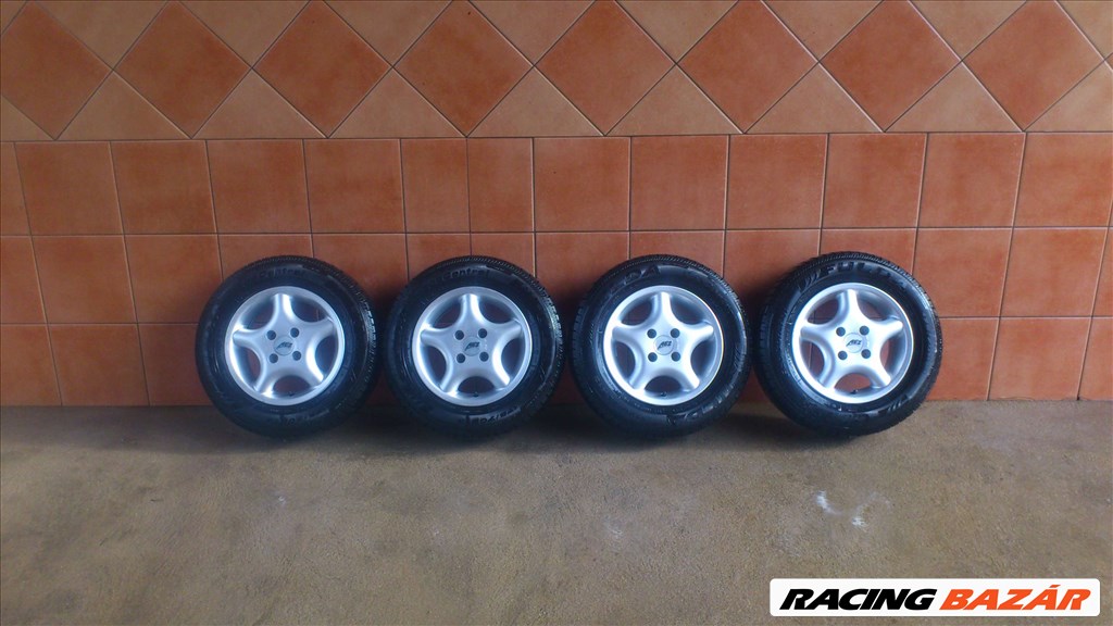 AEZ 13" ALUFELNI 4x100 NYÁRI 175/70R13 GUMIVAL OLCSÓN!!!!!!!!!! 1. kép