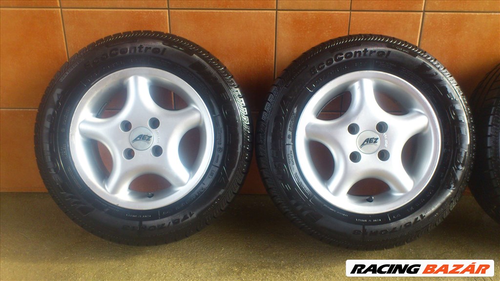 AEZ 13" ALUFELNI 4x100 NYÁRI 175/70R13 GUMIVAL OLCSÓN!!!!!!!!!! 2. kép