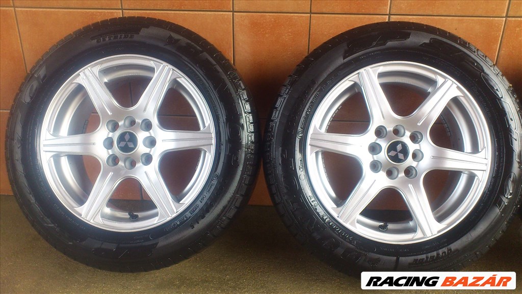 MITSUBISHI 15" ALUFELNI 4x114,3 NYÁRI 205/60R15 GUMIVAL OLCSÓN!!!!! 2. kép