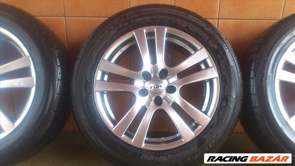  RIAL 17" ALUFELNI 5X112 NYÀRI ÚJSZERŰ 225/55R17 GUMIKKAL!!!! 4. kép