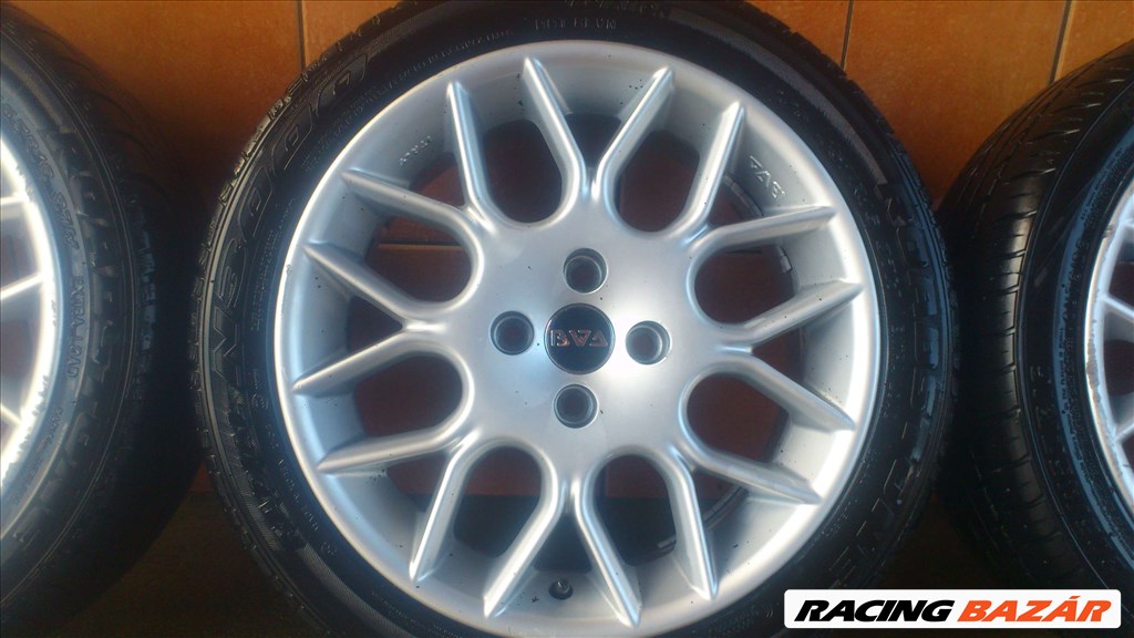 BWA 16" ALUFELNI 4x100 NYÁRI  205/45R16 GUMIVAL OLCSÓN!!! 4. kép