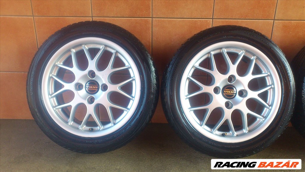 VOLVO 16" ALUFELNI 4x114,3 NYÁRI 205/50R16 GUMIVAL OLCSÓN!!!!!! 2. kép