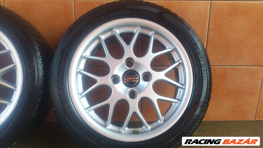 VOLVO 16" ALUFELNI 4x114,3 NYÁRI 205/50R16 GUMIVAL OLCSÓN!!!!!! 4. kép