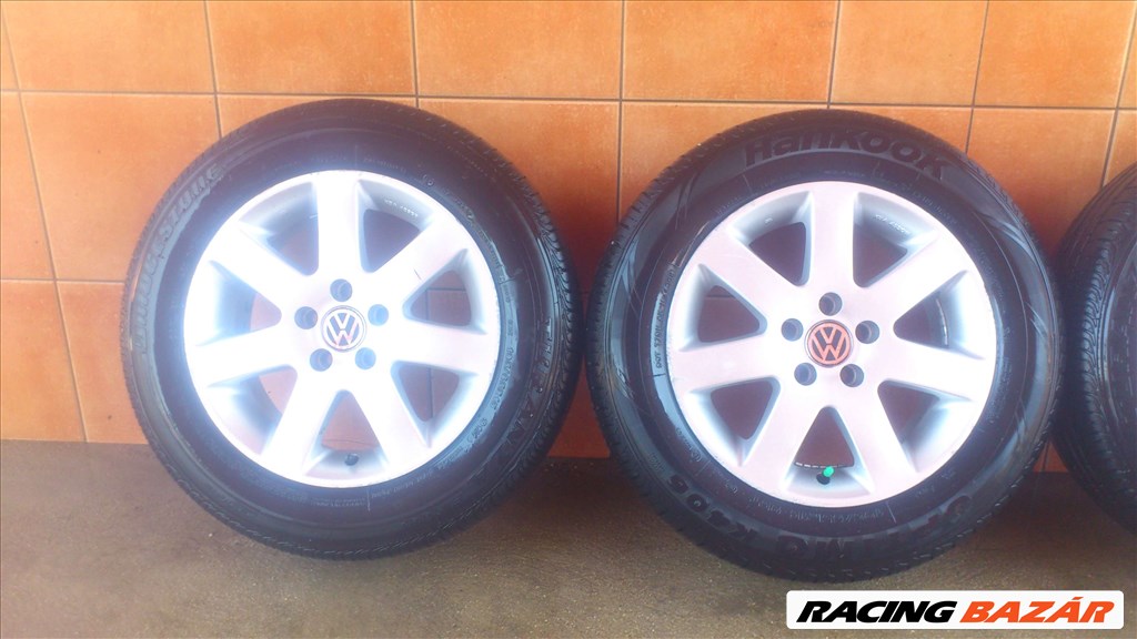 VW 15" ALUFELNI 5x100 NYÁRI 195/65R15 GUMIVAL OLCSÓN!!! 2. kép