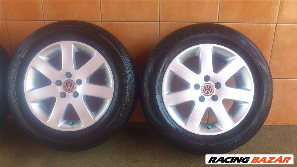 VW 15" ALUFELNI 5x100 NYÁRI 195/65R15 GUMIVAL OLCSÓN!!! 3. kép