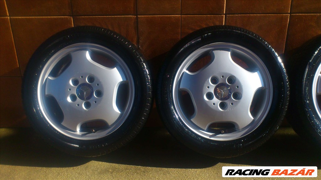 MERCEDES A 15" ALUFELNI 5x112 NYÁRI 195/50R15 GUMIVAL OLCSÓN!! 2. kép