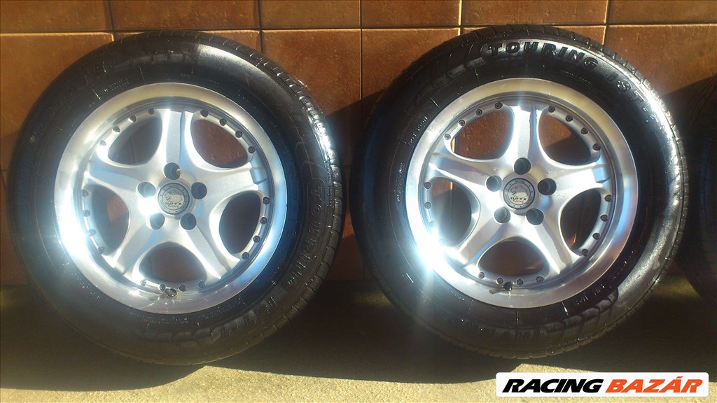 DOTZ 15" ALUFELNI 5x100 NYÁRI 195/65R15 GUMIKKAL OLCSÓN!!!! 2. kép