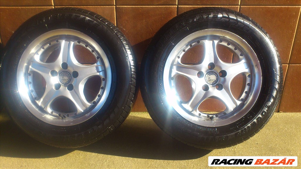 DOTZ 15" ALUFELNI 5x100 NYÁRI 195/65R15 GUMIKKAL OLCSÓN!!!! 3. kép