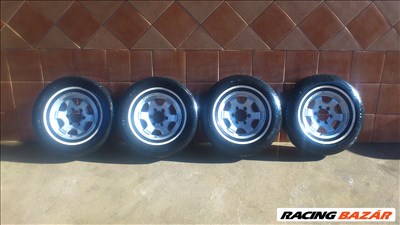 MELBER 15" ALUFELNI 6x139,7 NÉGYÉVSZAKOS 235/75R15 GUMIVAL OLCSÓN!