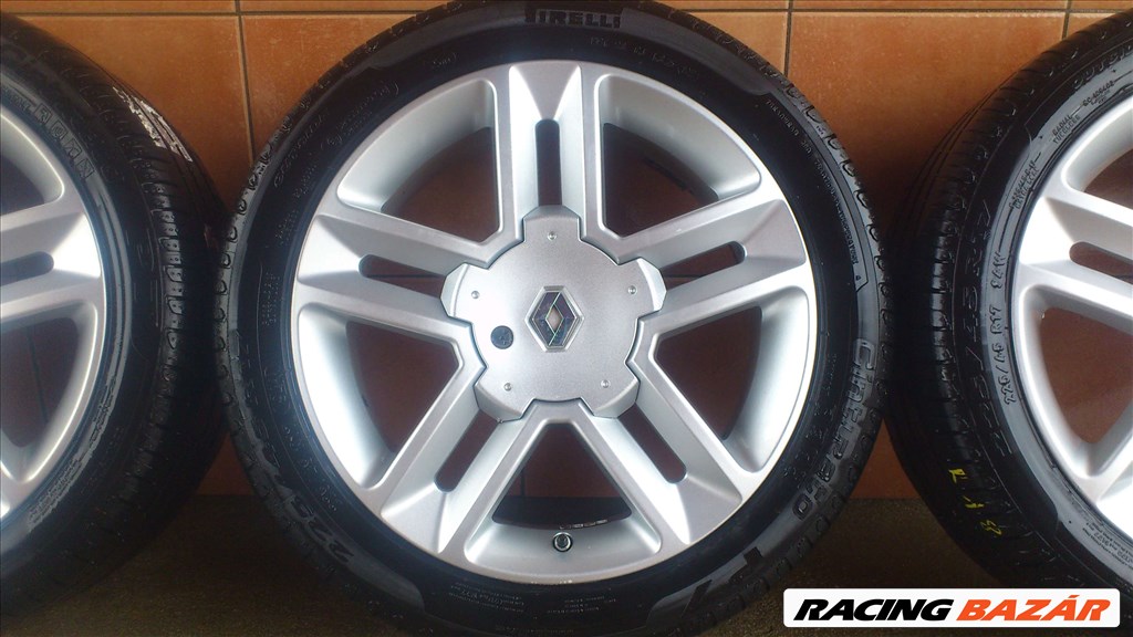 RENAULT 17" ALUFELNI 5x108 NYÁRI 225/45R17 GUMIKKAL OLCSÓN!!!!!!!!!!! 4. kép