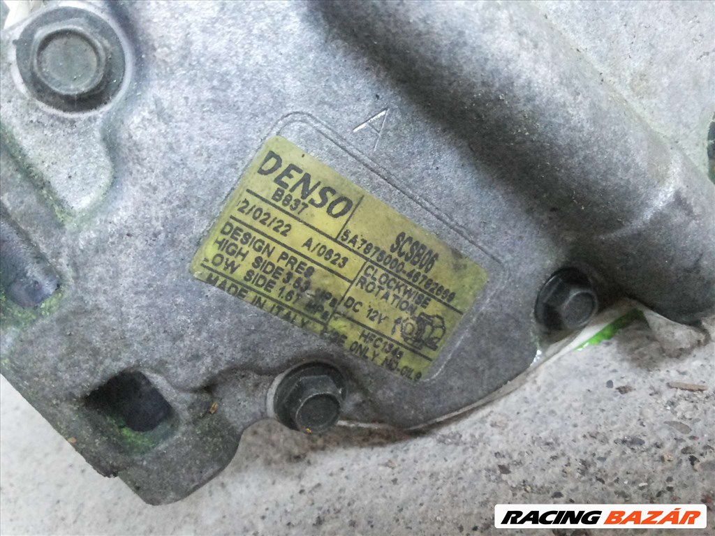 Fiat Stilo bontott gyári Denso klímakompresszor és néhány megmaradt alkatrész olcsón eladó. 5. kép