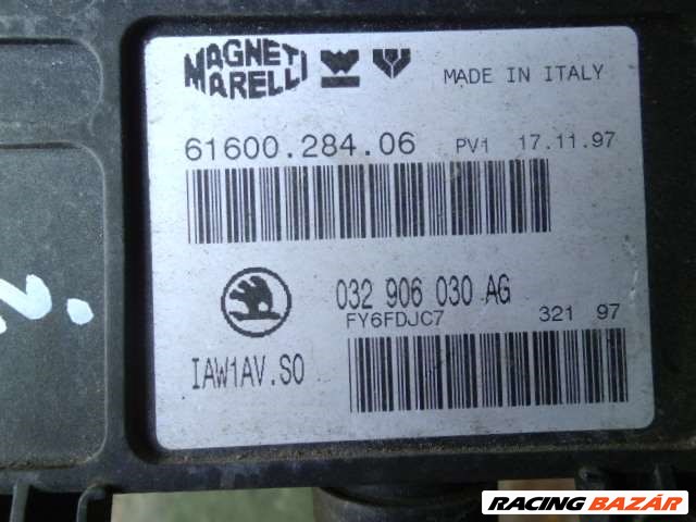 skoda FELICIA 1.6  AEE   magnetti marelli motorvezérlő   032 906 030 AG   iaw1avs0, 61600.284.06 1. kép