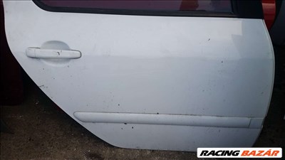 Peugeot 307 Jobb Hátsó ajtó Fehér Ezüst