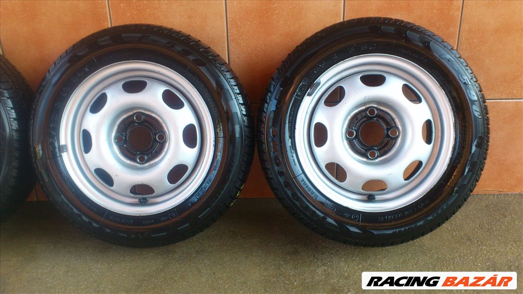 VW 13" LEMEZFELNI 4x100 NYÁRI 175/65R13 GUMIVAL OLCSÓN!!!! 3. kép