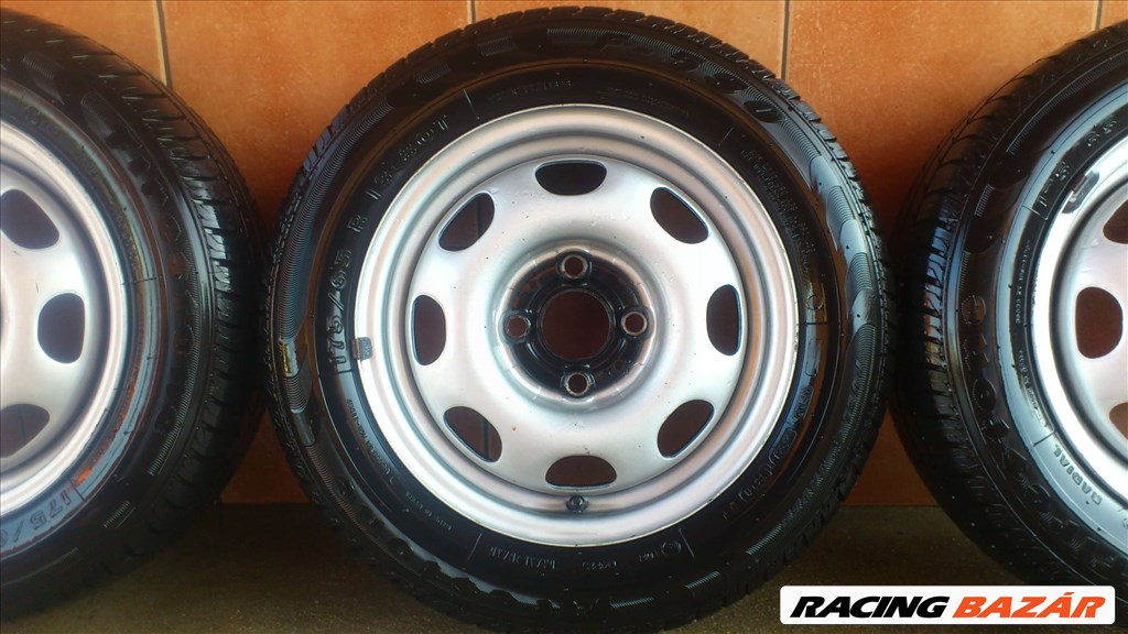 VW 13" LEMEZFELNI 4x100 NYÁRI 175/65R13 GUMIVAL OLCSÓN!!!! 4. kép