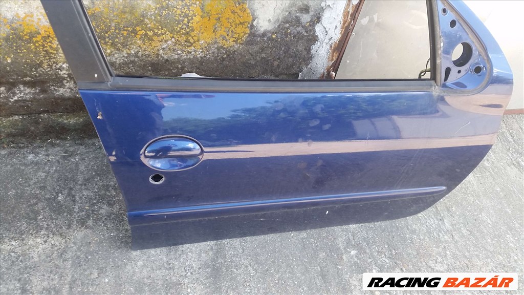 Peugeot 206 Jobb első ajtó metál kék 1. kép