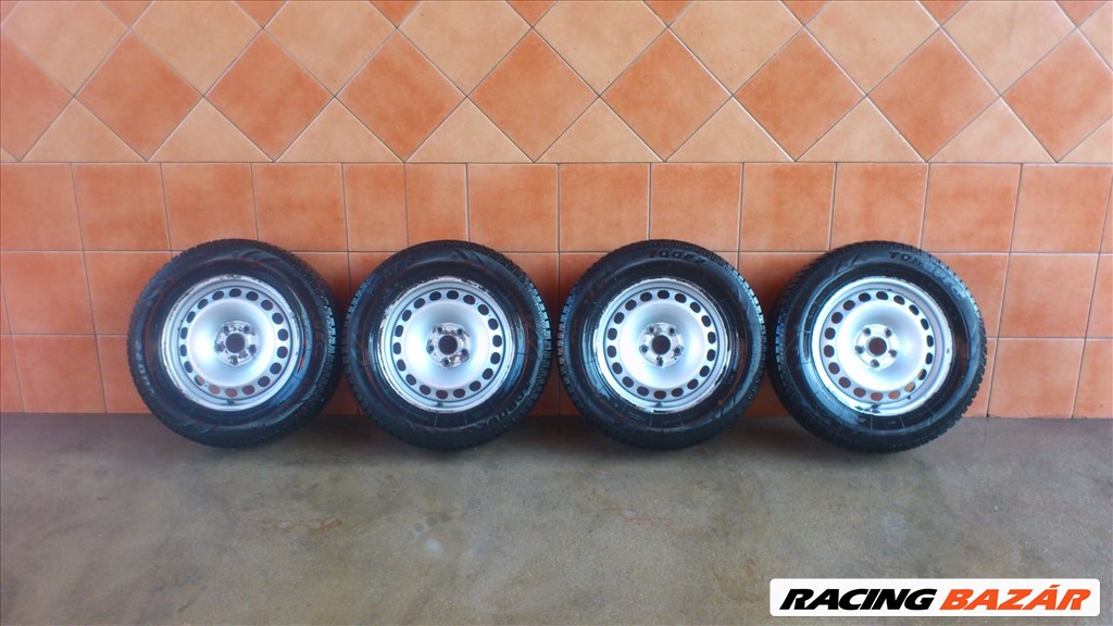 VW TIGUAN 16" LEMEZKERÉK 5x112 TÉLI 215/65R16  GUMIVAL OLCSÓN!!! 1. kép