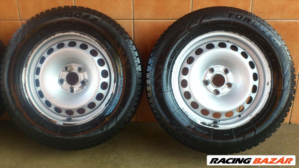 VW TIGUAN 16" LEMEZKERÉK 5x112 TÉLI 215/65R16  GUMIVAL OLCSÓN!!! 3. kép