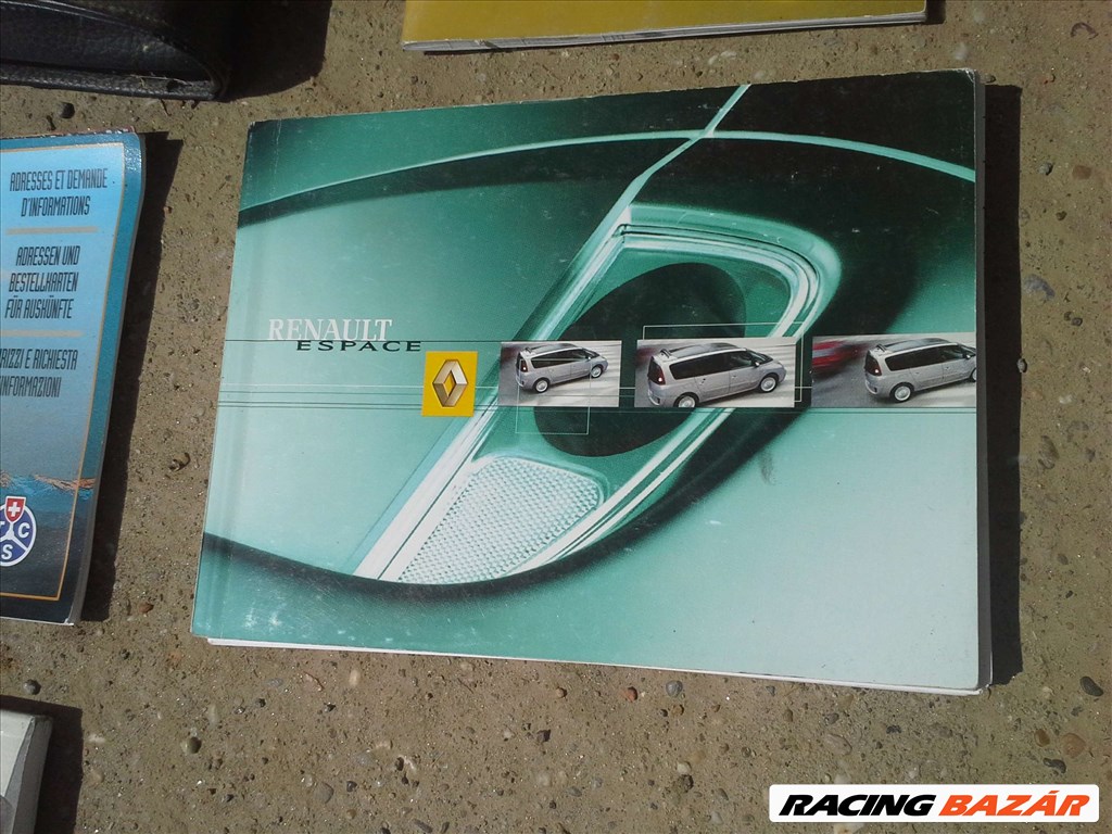 Renault Espace gyári kézikönyv navigációs DVD szervízfüzet leírás Grand Espace kézikönyv leírás 8. kép