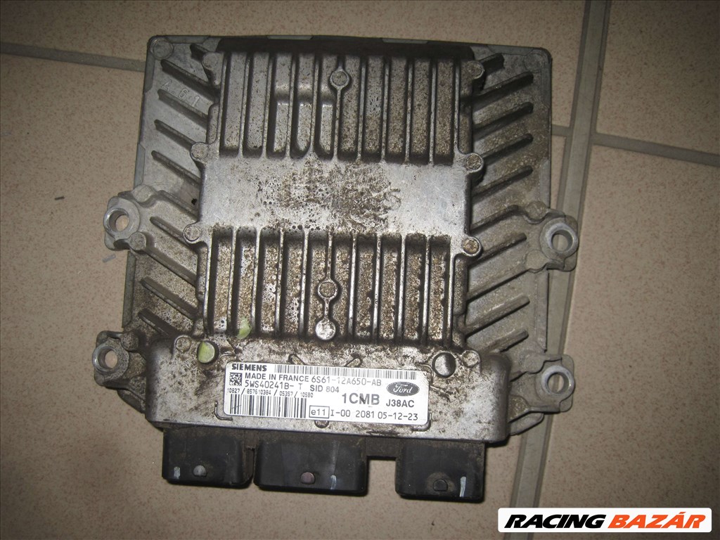 Ford Fiesta 1.4TDCi motorvezérlő 6S61-12A650-AB 1. kép