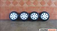 NISSAN 15" LEMEZFELNI 4x100 TÉLI 185/65R15 GUMIVAL OLCSÓN!!!!!!!