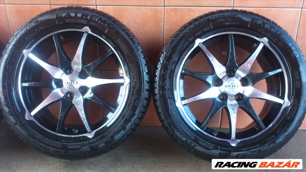 DOTZ 16" ALUFELNI 5x100 NYÁRI 225/45R16 GUMIVAL OLCSÓN!!!!!!!!!! 3. kép