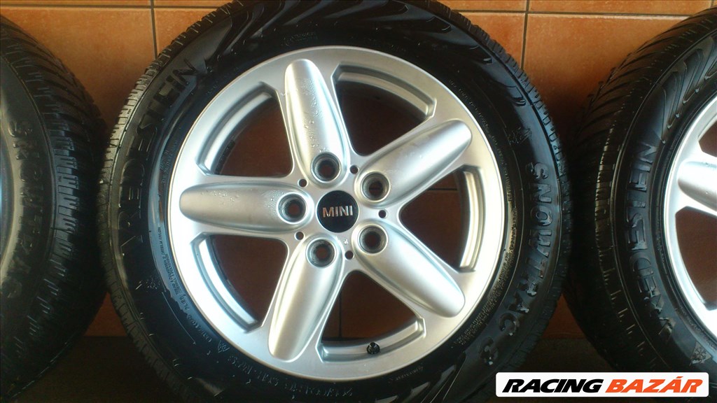 MINI 16" ALUFELNI 5x120 TÉLI 205/60R16 GUMIKKAL OLCSÓN!!!! 4. kép