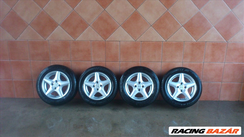 ENZO 14"ALUFELNI 4X114,3 NYÁRI 175/65R14 GUMIVAL OLCSÓN!!!!!!! 1. kép