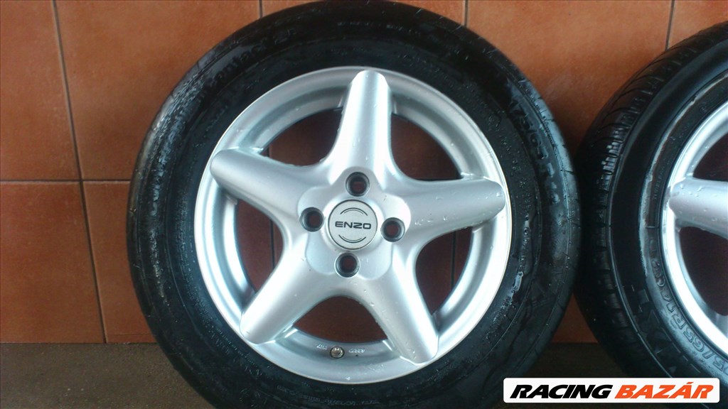 ENZO 14"ALUFELNI 4X114,3 NYÁRI 175/65R14 GUMIVAL OLCSÓN!!!!!!! 4. kép