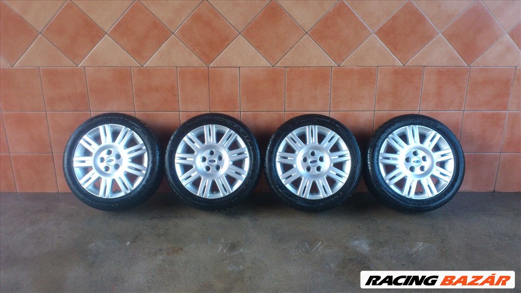 FORD 17" ALUFELNI 5x108 NYÁRI 205/50R17 GUMIVAL OLCSÓN!!!!! 1. kép