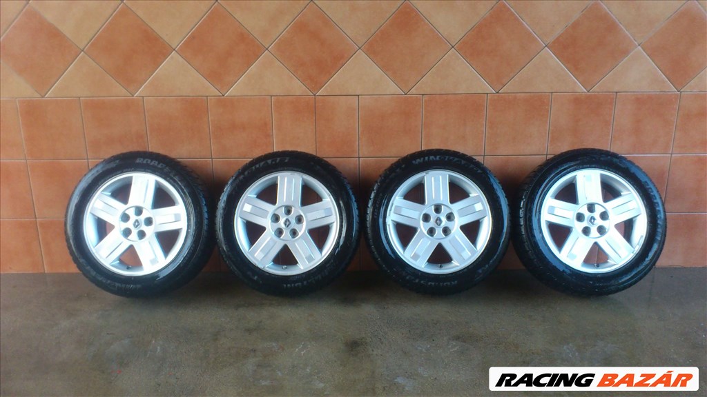 RENAULT 17"ALUFELNI 5x108 TÉLI 225/55R17 GUMIVAL OLCSÓN!!!!! 1. kép