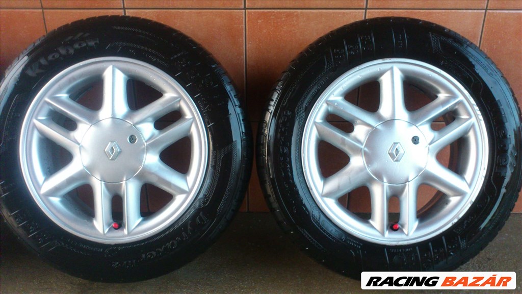 RENAULT 15" ALUFELNI 4x100 NYÁRI 185/65R15 GUMIVAL OLCSÓN!!!!!!!! 3. kép