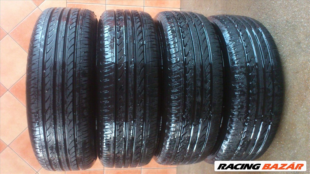 HONDA JAZZ 15" ALUFELNI 4x100 NYÁRI 195/60R15 GUMIVAL OLCSÓN!!!!!! 5. kép