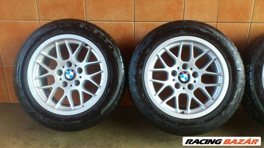 BMW 16" ALUFELNI 5x120 NYÁRI 215/55R16 GUMIKKAL OLCSÓN!!!!! 2. kép