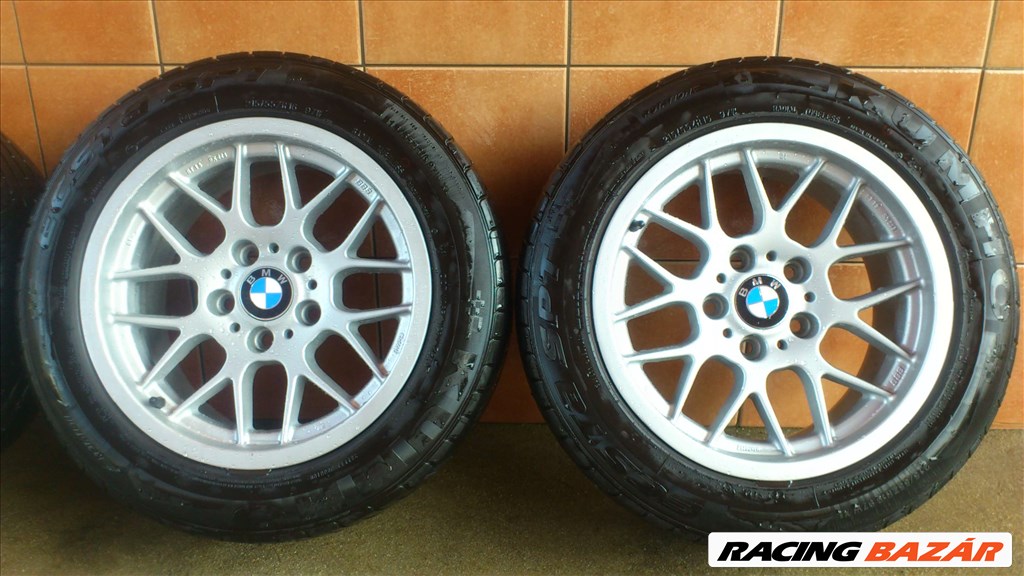 BMW 16" ALUFELNI 5x120 NYÁRI 215/55R16 GUMIKKAL OLCSÓN!!!!! 3. kép