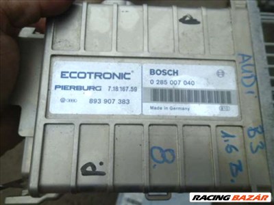 audi 80 b3 ,,VW 1.6  1.8 motorvezérlő ECOTRONIC 893 907 383  